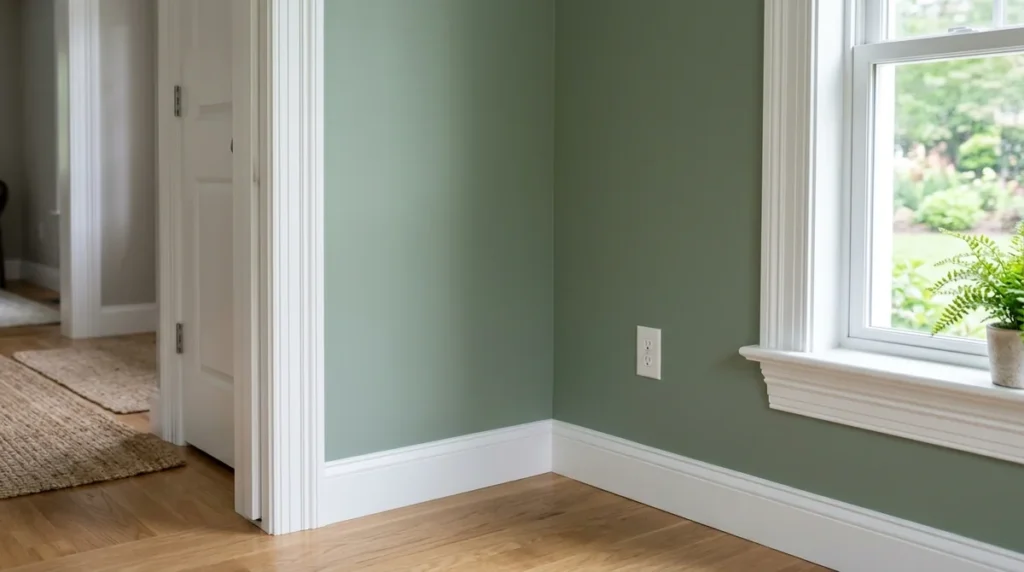 Interior painting and trim work by Dover Handyman
